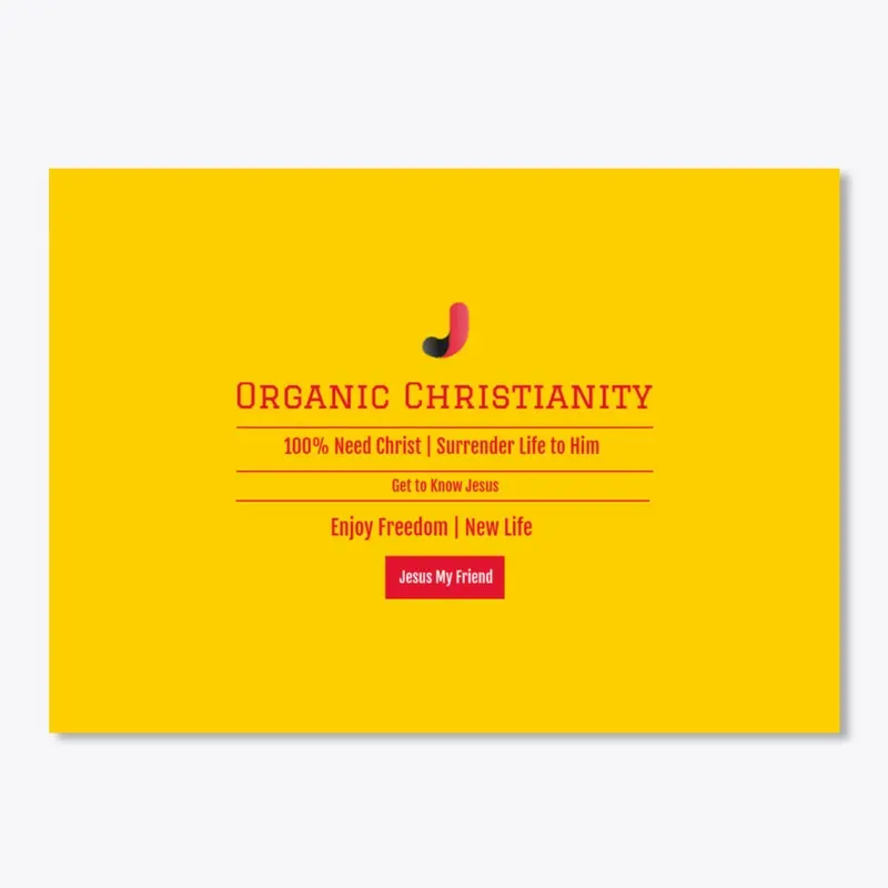 Organic Christianity - Jesus My Friend